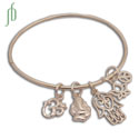 Lucky Charm Armband mit 5 Anh�ngers