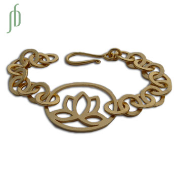 Lotus Armband Gold "Enlightenment"