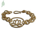 Lotos Armband Gold "Enlightenment"
