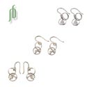Loops Asanas Yoga Earring Set