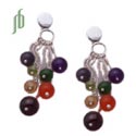 7 Chakra "Dangling" Ohrringe