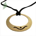 "Shiva Moon" Collier Gold