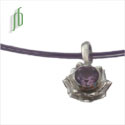 Lotus Amethyst Collier