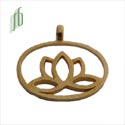 Lotus Anh�nger Gold "Enlightenment"
