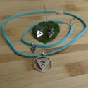 Kommunikation Halschakra Schmuck Geschenk Set